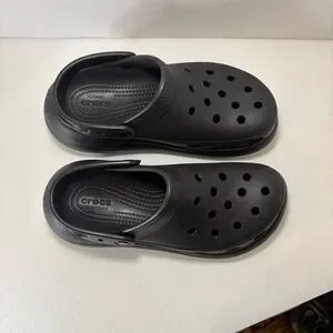 CROCS | Shoes | Crocs Classic Crush Clog Black Men 6 Womens  display picture 2